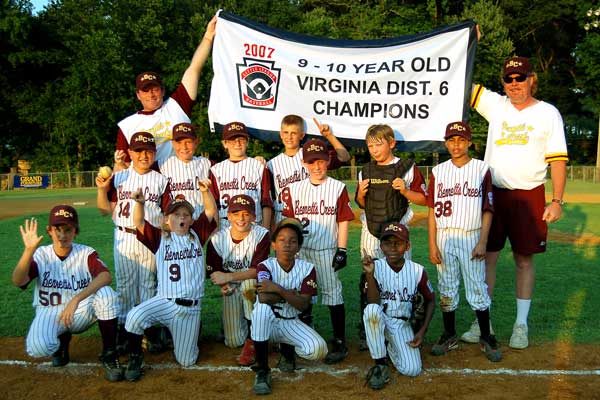 Bennett’s Creek 9-10 All-Stars (American League) 2007